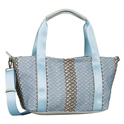 Afbeelding van TOM TAILOR Schoudertas Leoni Zip Shopper Light Blue Veelkleurig