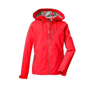 Afbeelding van G.I.G.A. DX Women&#039;s Softshelljack/outdoorjack met capuchon GS 97 WMN SFTSHLL JCKT, modern red, 42, 38392 000