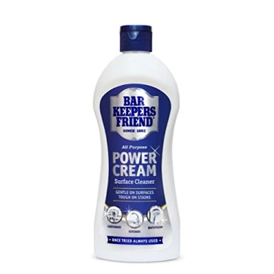 Afbeelding van Bar Keepers Friend Power Cream 350ml voor kookgerei keuken &amp; badkamer
