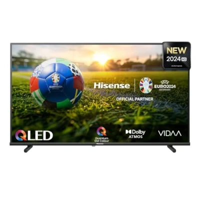 Afbeelding van Hisense 32A5NQ QLED tv, 32 inch, Dolby Atmos, speelmodus, type C ingang, dubbele positie sokkel, deelfunctie op DVB T2, automatische instelling van de DTT kanalen (nieuw 2024)