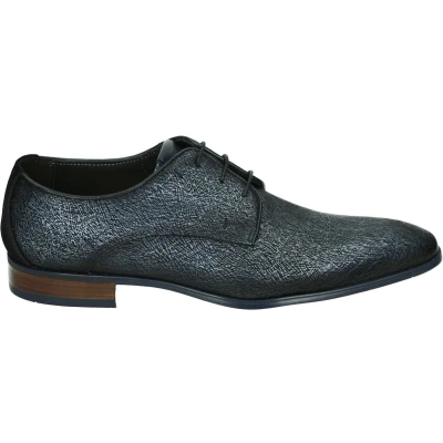 Afbeelding van Giorgio HE964189 Heren veterschoenNette herenschoenen Kleur: Blauw Maat: 44