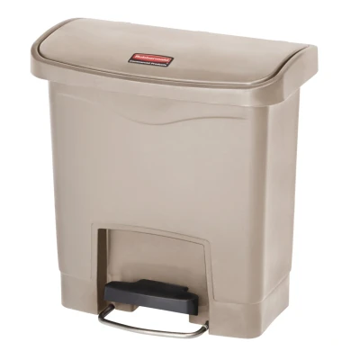 Afbeelding van Rubbermaid Slim Jim Front Step Beige Inhoud: 15 liter