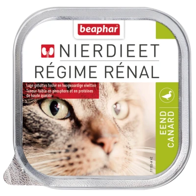 Afbeelding van Beaphar Nierdieet Kat 100 g Kattenvoer Eend