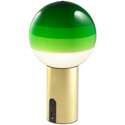 Afbeelding van Marset Dipping Light tafellamp LED oplaadbaar groen