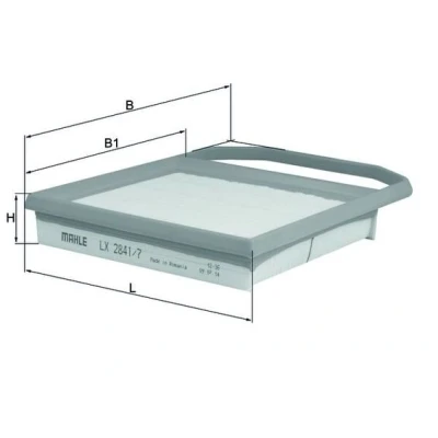 Afbeelding van Luchtfilter MAHLE ORIGINAL LX 2841/7