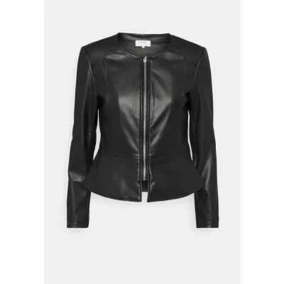 Afbeelding van ONLY Onlsaramy Jacket Imitatieleren jas, Dames, Maat: XS, Black