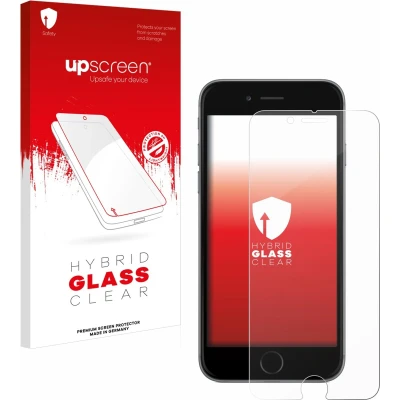 Afbeelding van upscreen Scratch Shield gepantserde glasfolie (1 Stuk, Apple iPhone 6s), Smartphone beschermfolie, Transparant