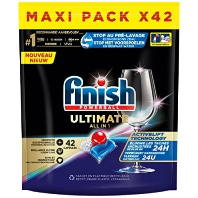 Afbeelding van Finish Ultimate Regular Vaatwastabletten 42 Stuks