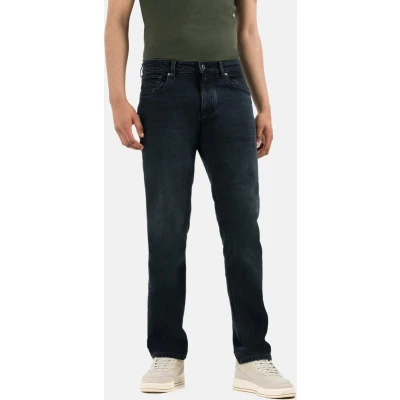 Afbeelding van camel active Relaxed fit jeans, Heren, Maat: 34x36, Indgo dark blue used