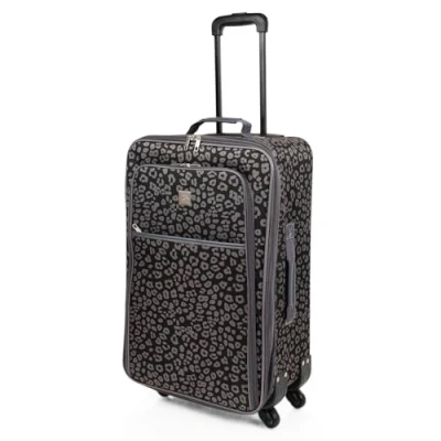 Afbeelding van ITACA Reiskoffer en Koffer Collectie: Suitcase Large, Medium Outlet, Handbagage Koffer, 70 cm, Grijs