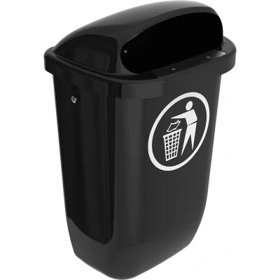 Afbeelding van Buitenafvalbak DIN PK 50 ltr grijs