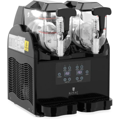 Afbeelding van Royal Catering slushmachine 2x2 l digitaal bedieningspaneel