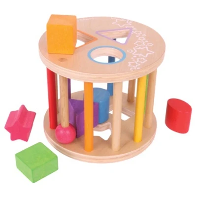 Afbeelding van Bigjigs Blokken voor kinderen, Maat: One Size, Multicoloured