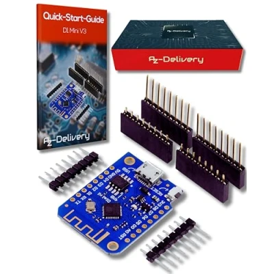Afbeelding van AZDelivery D1 Mini V3 compatibel met Arduino inclusief E Book!