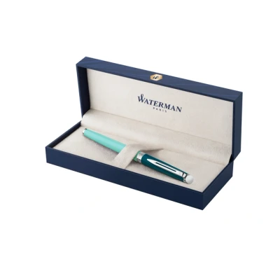 Afbeelding van Vulpen Waterman Hémisphère Colour Blocking groen CT medium