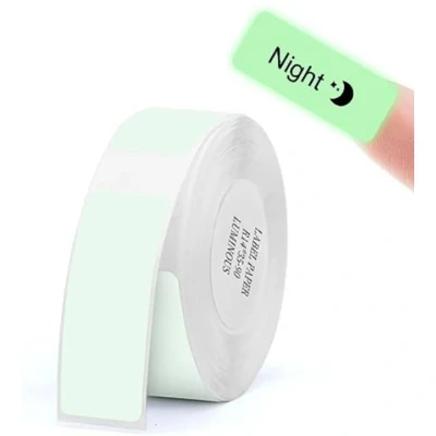 Afbeelding van NIIMBOT A2A28328201 etiketten (rol) Wit, Groen 90 stuk(s) Universele