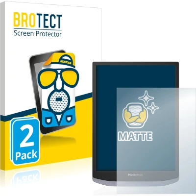 Afbeelding van BROTECT Screenprotector voor PocketBook InkPad X Folie Beschermfolie matte (2 Stuks)