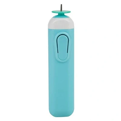 Afbeelding van Quilling Paper Pen, Mini elektrisch papier curling pen volume veer DIY ambachten pennen tool (blauw)