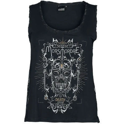 Afbeelding van Harry Potter Morsmordre Top zwart L Viscose Fan merch, Film