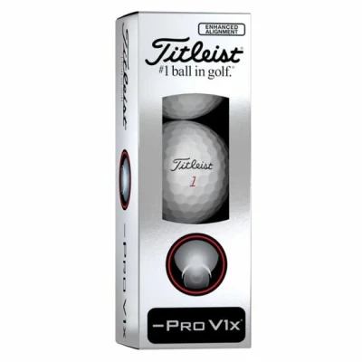 Afbeelding van Titleist ProV1X Left Dash Align Golfballen Sleeve