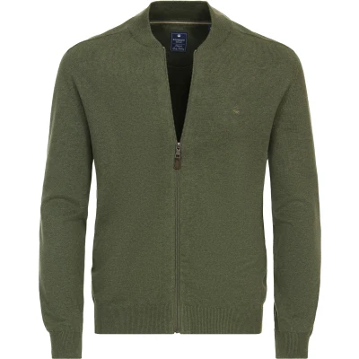 Afbeelding van Redmond Casual Regular Fit Vest groen, Effen