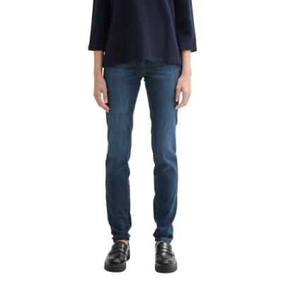 Afbeelding van TOM TAILOR Dames jeans 202212 Alexa Slim, 10282 Dark Stone Wash Denim (2), 27W / 30L