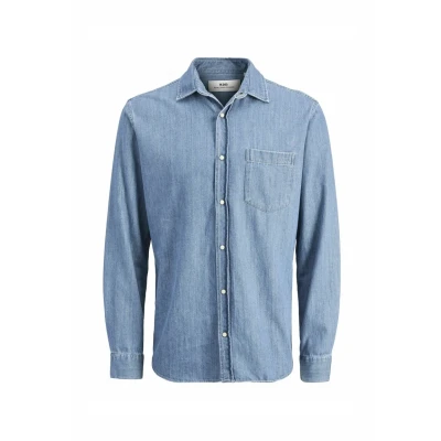 Afbeelding van R.D.D. Royal denim Division Overhemd, Heren, Maat: Large, Blue