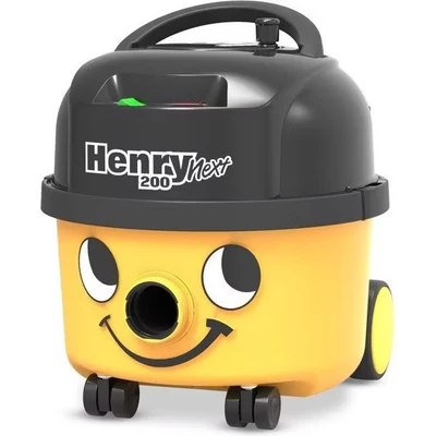 Afbeelding van Numatic Henry Next HVN203 11 Stofzuiger met zak Geel