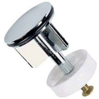 Afbeelding van E2trade 40mm Badkamer Wastafel Afval Pop Up Plug Vervanging Heavy Duty Messing, Chrome