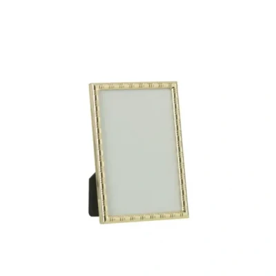 Afbeelding van Fotokader afgerond lijnen boord 15x20 metaal goud large 27412