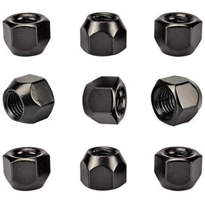 Afbeelding van Haskyy 20 x zwarte wielmoeren voor stalen velgen M12 1,5 SW19