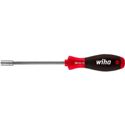 Afbeelding van 10x Wiha Schroevendraaier met bithouder SoftFinish magnetisch 1/4 (014