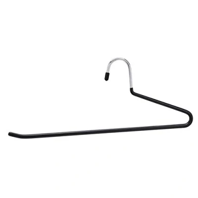 Afbeelding van Amazon Basics Hangers voor broeken, schuiven makkelijk, organizer, set van 10, chroom