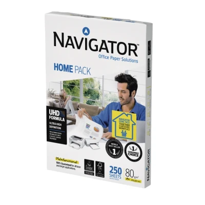 Afbeelding van Kopieerpapier Navigator Homepack A4 80gr wit 250vel