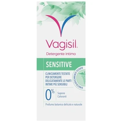 Afbeelding van Vagisil intieme reiniger voor dames, gevoelige verzorging, zeep pH gebalanceerd, de huid, extra zacht, zonder zeep, kleurstoffen en parfum, 250 ml
