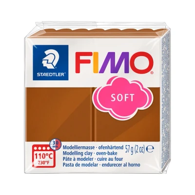 Afbeelding van Fimo soft boetseerklei 56 g caramel