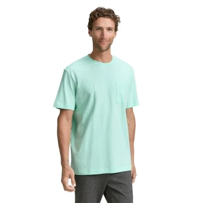 Afbeelding van TOM Tailor Tshirt basic, Heren, Maat: Medium, Grün