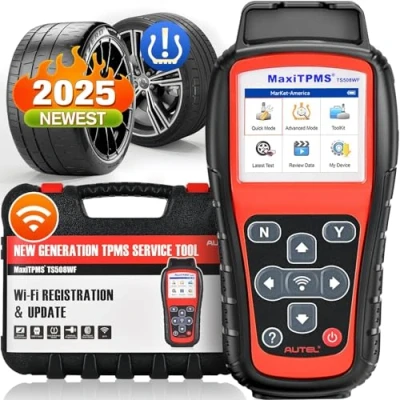 Afbeelding van Autel MaxiTPMS TS508WF: 2024 WIFI Ver. van TS508 TPMS Programmering Relearn Tool, Geüpgraded TS601 TS501 TS408 TS401, 4 Modi Programmeer MX Sensoren, Activeer/Herleer Alle Sensoren