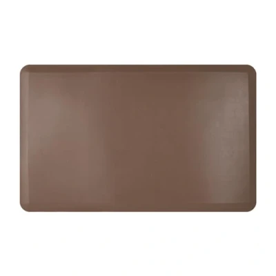 Afbeelding van Art3d Anti vermoeidheidsmat 1,2cm gewatteerde keukenmatten antislip schuimcomfort kussen voor sta bureau, kantoor of garagevloer 44 x 71 cm bruin