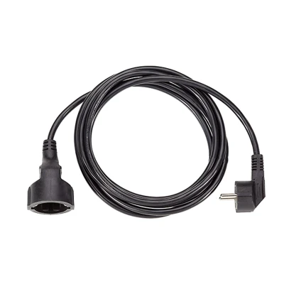 Afbeelding van Bachmann 341.185 Stroom Verlengkabel 16 A Zwart 3.00 m