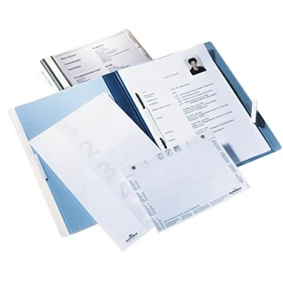 Afbeelding van Durable 255506 Personeelsmap, 5 onderverdelingen, incl. ophangrail, stuks, blauw