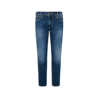 Afbeelding van Pepe Jeans Tapered Fit mediumdark comfort stretch, Heren, Maat: 38x32, Medium dark stretch