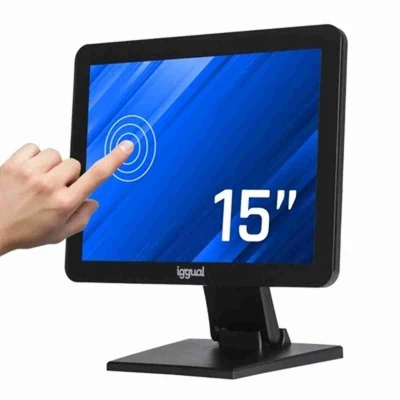 Afbeelding van Monitor met Touchscreen iggual IGG319666 15&quot;