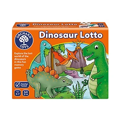 Afbeelding van Orchard Toys Dinosaur Lotto dino geheugenspel vanaf 3 jaar