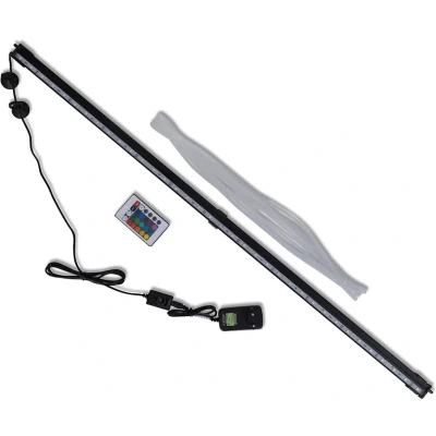 Afbeelding van vidaXL LED aquariumlamp met bubbels RGB 94 cm