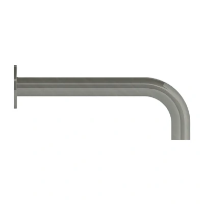 Afbeelding van HotBath Pal universele uitloop 15cm Geborsteld nikkel P0150GN