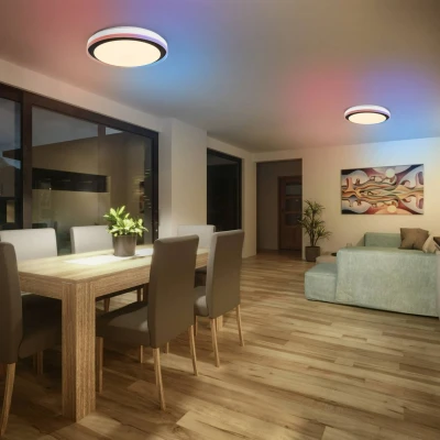 Afbeelding van LEDVANCE SMART+ WiFi Orbis Zest plafond RGBW zwart