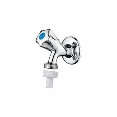 Afbeelding van Ibergrif M22024 Wasmachine Kraan, Wandkraan, Wandaansluiting 1/2 Inch, Koud Water, Chroom