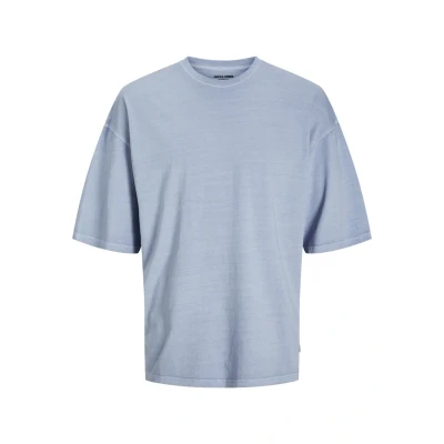 Afbeelding van Jack &amp; Jones Jjecharge TEE Tshirt basic, Heren, Maat: XS, Chambray blue