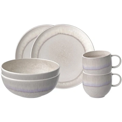 Afbeelding van like. by Villeroy &amp; Boch Breakfast Set 6dlg EC Perlemor Sand